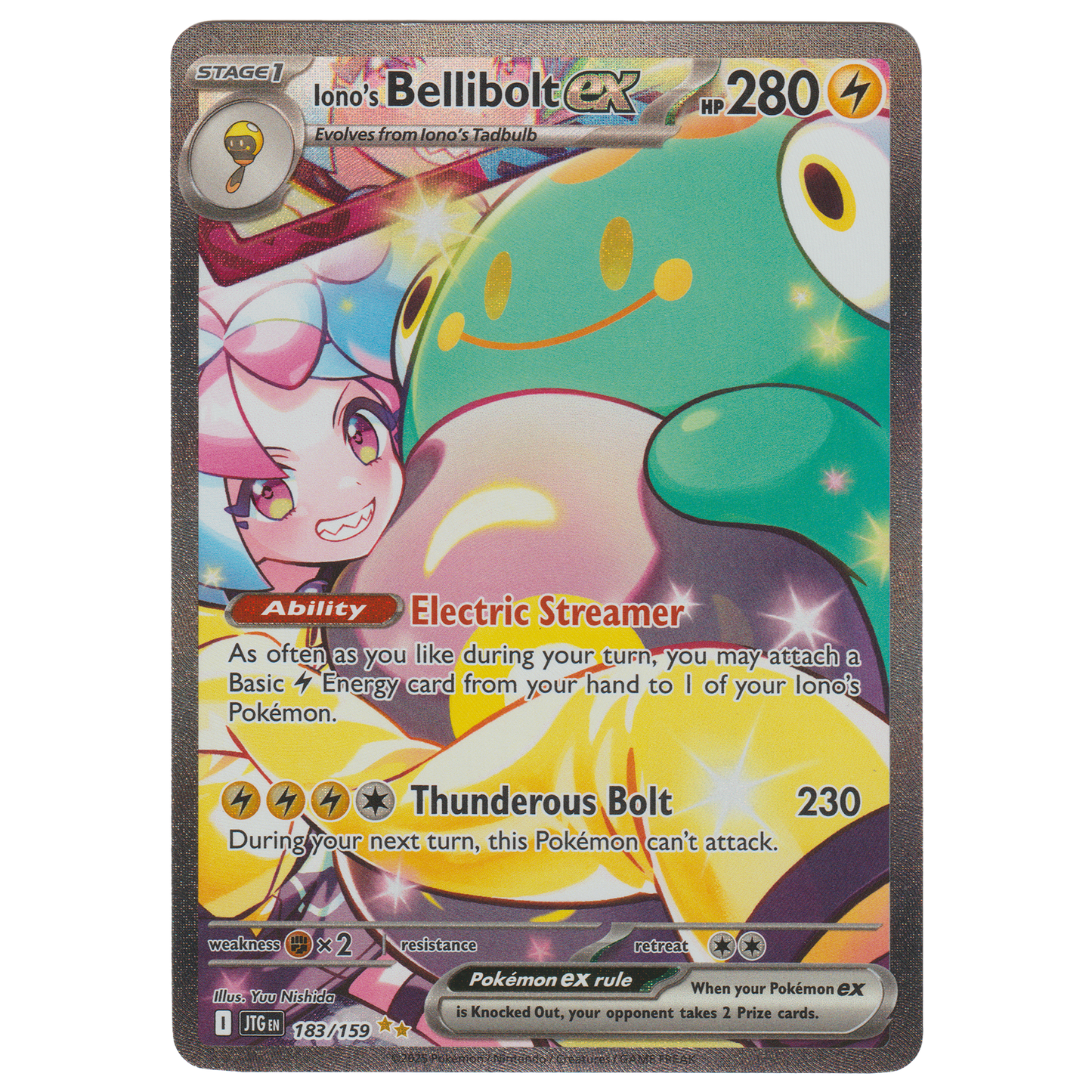 Iono's Bellibolt ex 183/159