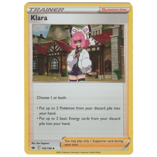 Klara 145/198 (Cosmos Holo Found in Klara Premium Tournament Collection Box)