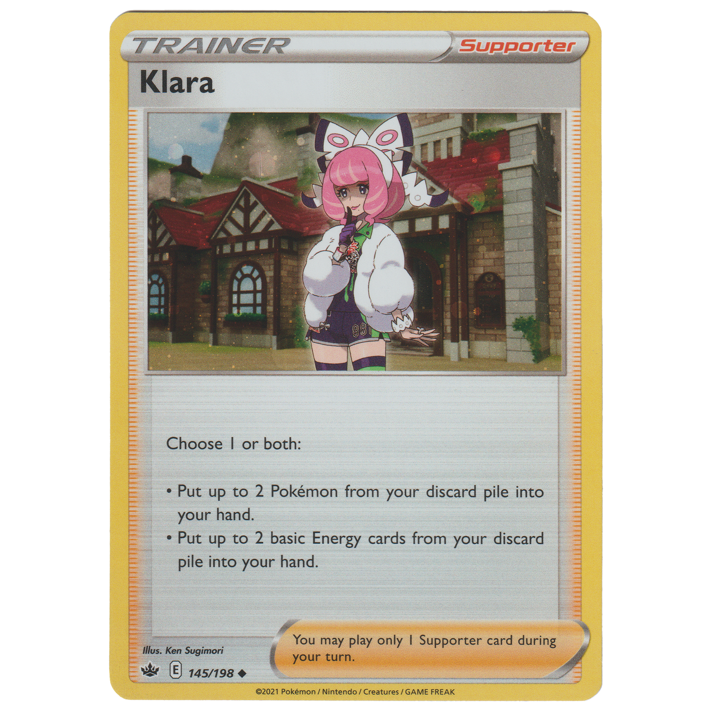 Klara 145/198 (Cosmos Holo Found in Klara Premium Tournament Collection Box)