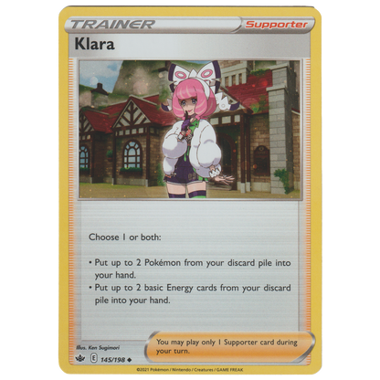 Klara 145/198 (Cosmos Holo Found in Klara Premium Tournament Collection Box)