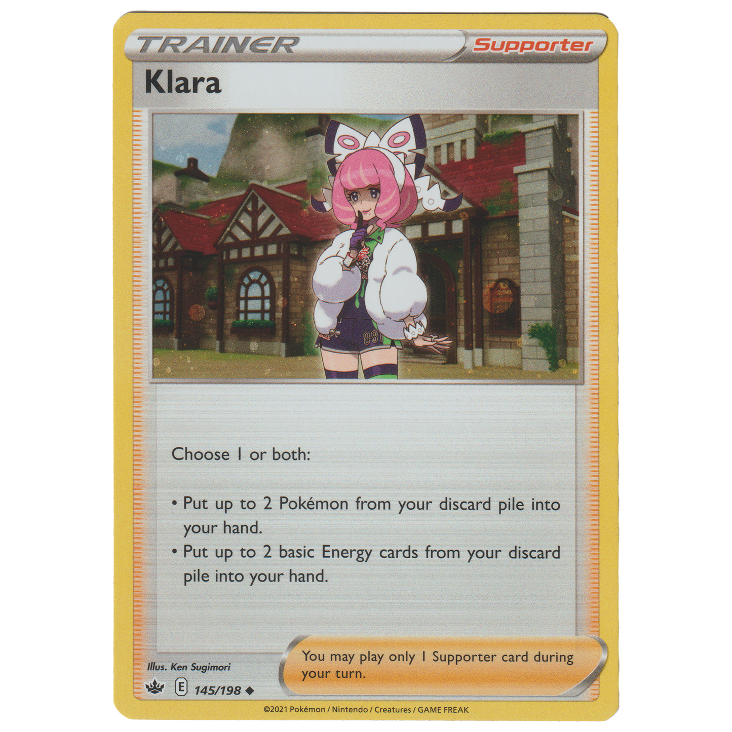 Klara 145/198 (Cosmos Holo Found in Klara Premium Tournament Collection Box)