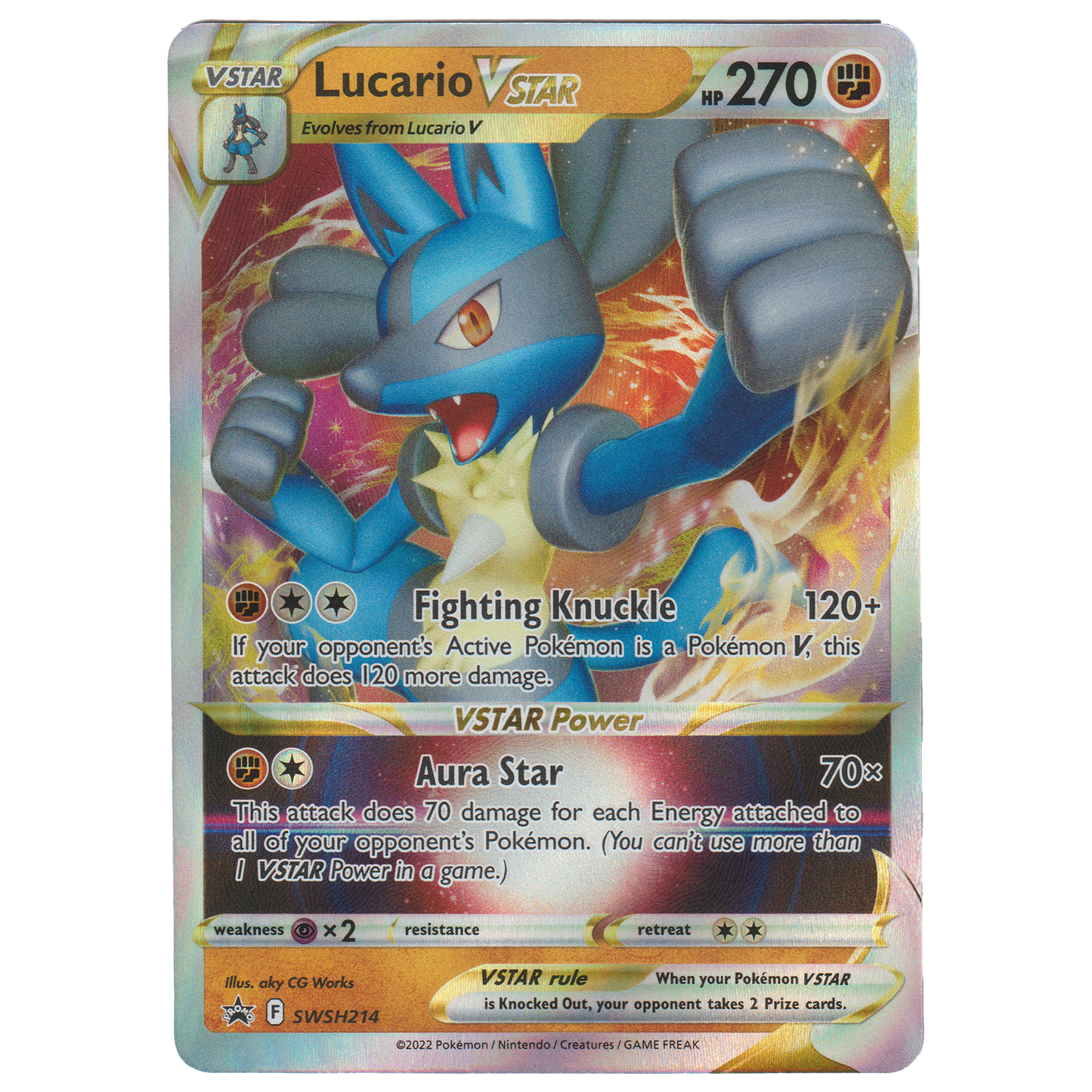 Lucario VSTAR SWSH214