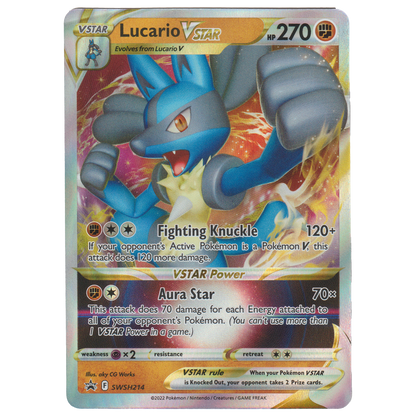 Lucario VSTAR SWSH214
