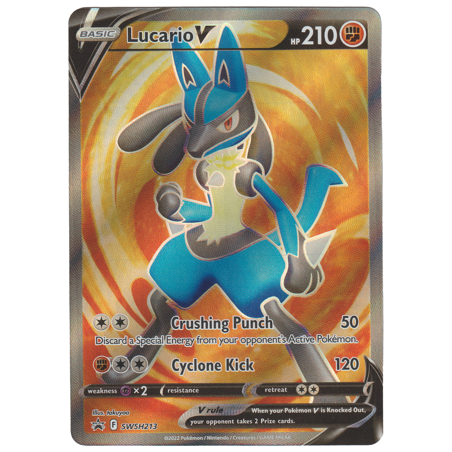 Lucario V SWSH213