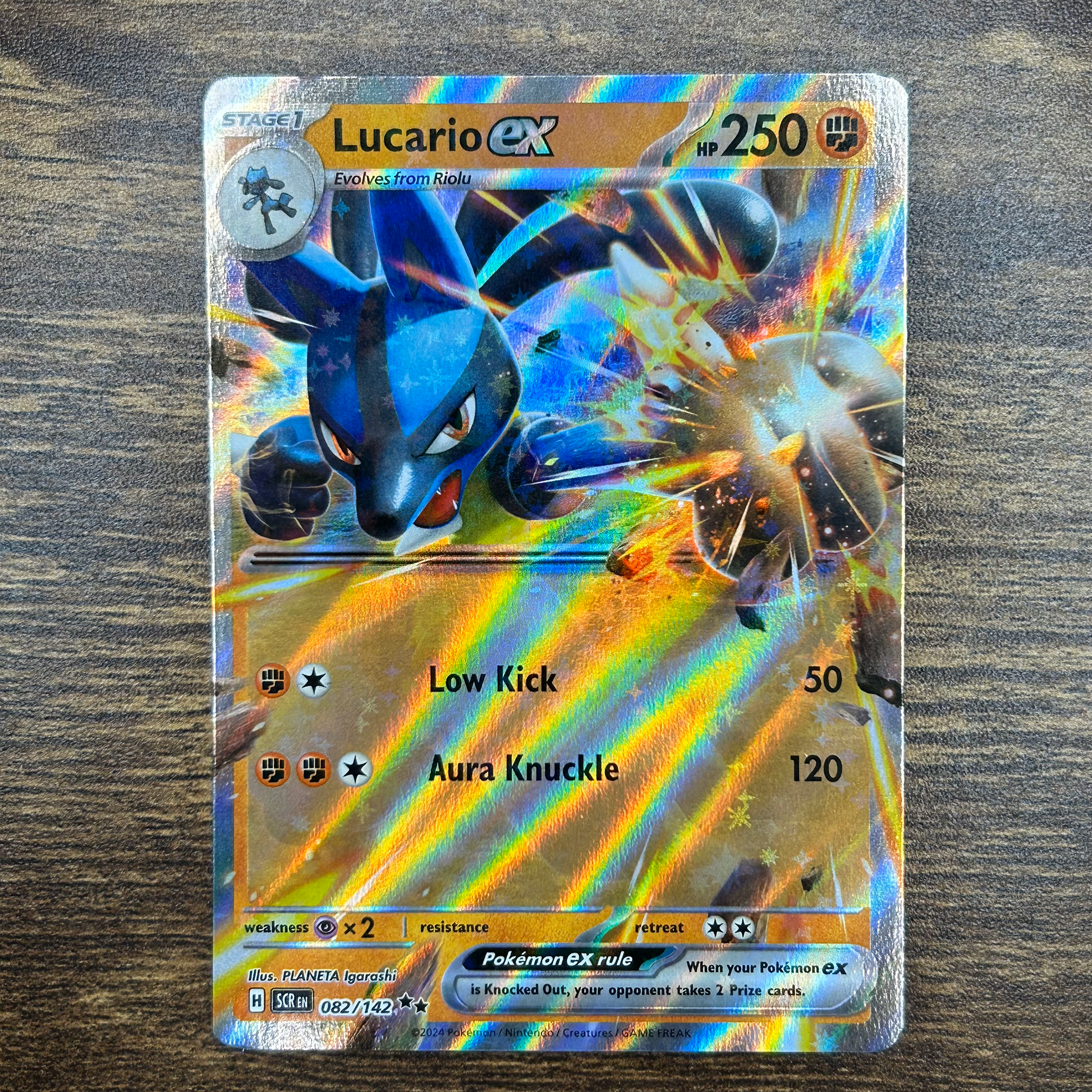 Lucario ex 82/142 – Kooky Collectibles Lucario ex 82/142 – Kooky Collectibles