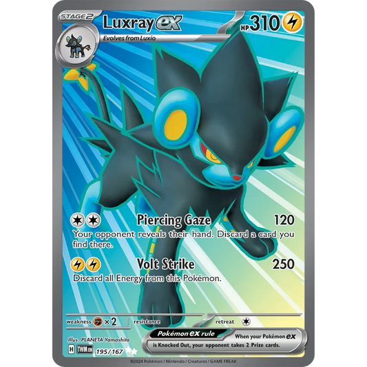 Luxray ex 195/167