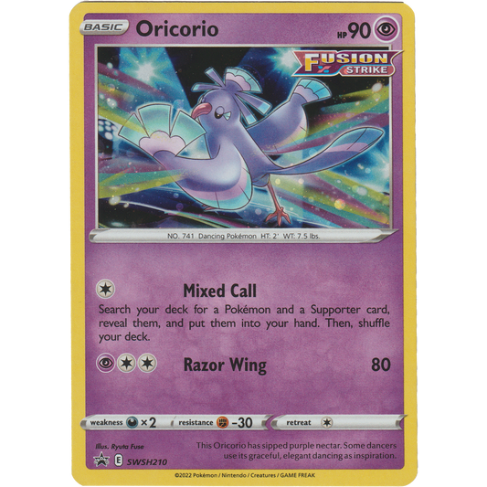 Oricorio SWSH210