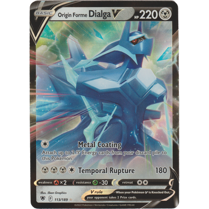 Origin Forme Dialga V 113/189