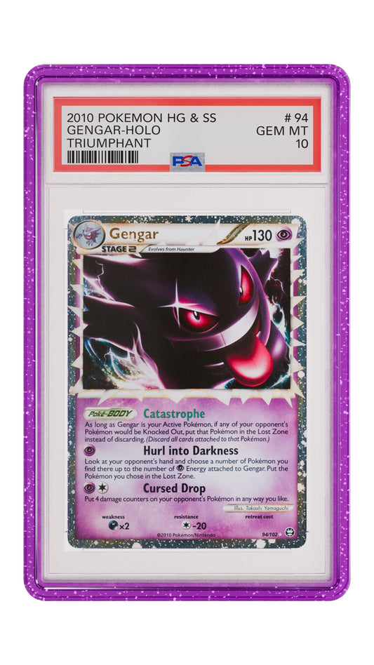 (Limited Edition) GradedGuard - Purple Glitter Standard Case (PSA)