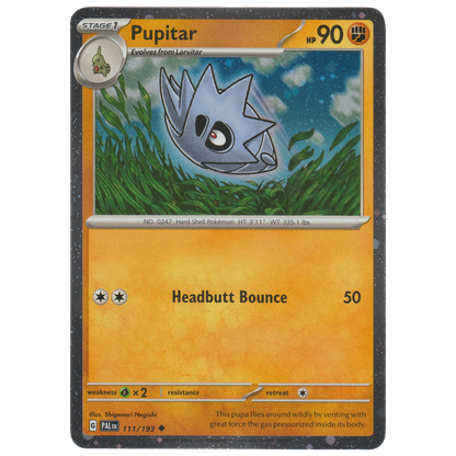 Pupitar 111/193 (Cosmos Holo Triple Whammy Tins exclusive)