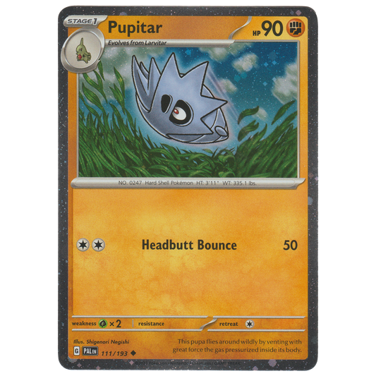 Pupitar 111/193 (Cosmos Holo Triple Whammy Tins exclusive)