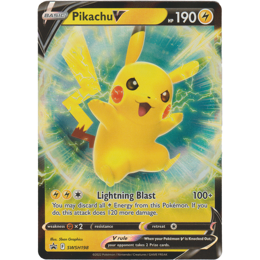 Pikachu V SWSH198