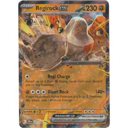 Regirock ex 101/182