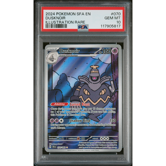 SHROUDED FABLE DUSKNOIR ILLUSTRATION RARE 070 PSA 10