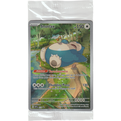 Snorlax SV51 Black Star Promo *FACTORY SEALED*