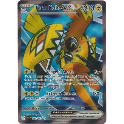 Tapu Koko ex 222/182