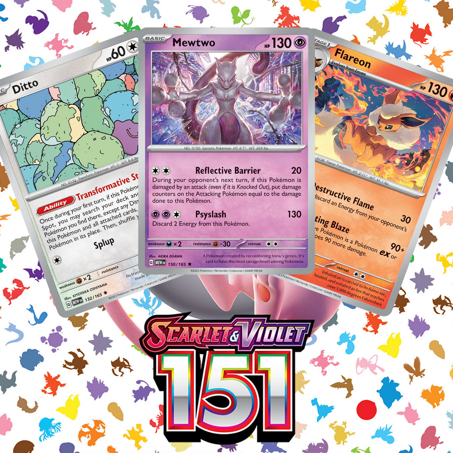 Pokemon 151 Bulk Cards (Golbat- Omanyte)