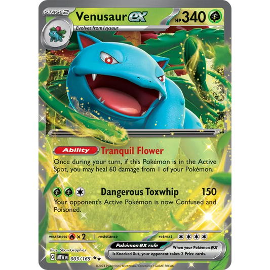 Venusaur ex 3/165