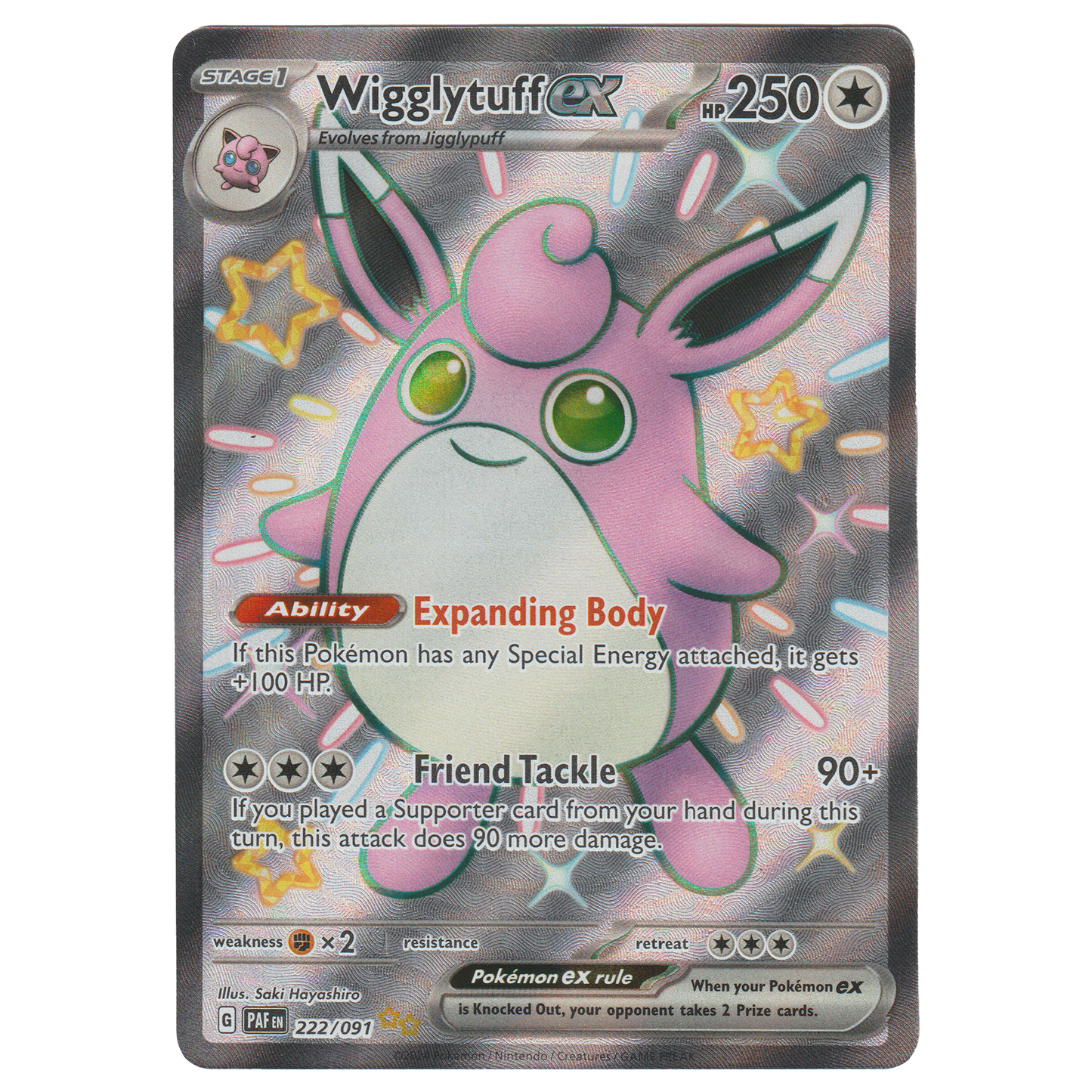 Wigglytuff ex 222/091
