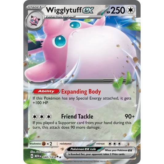 Wigglytuff ex 40/165