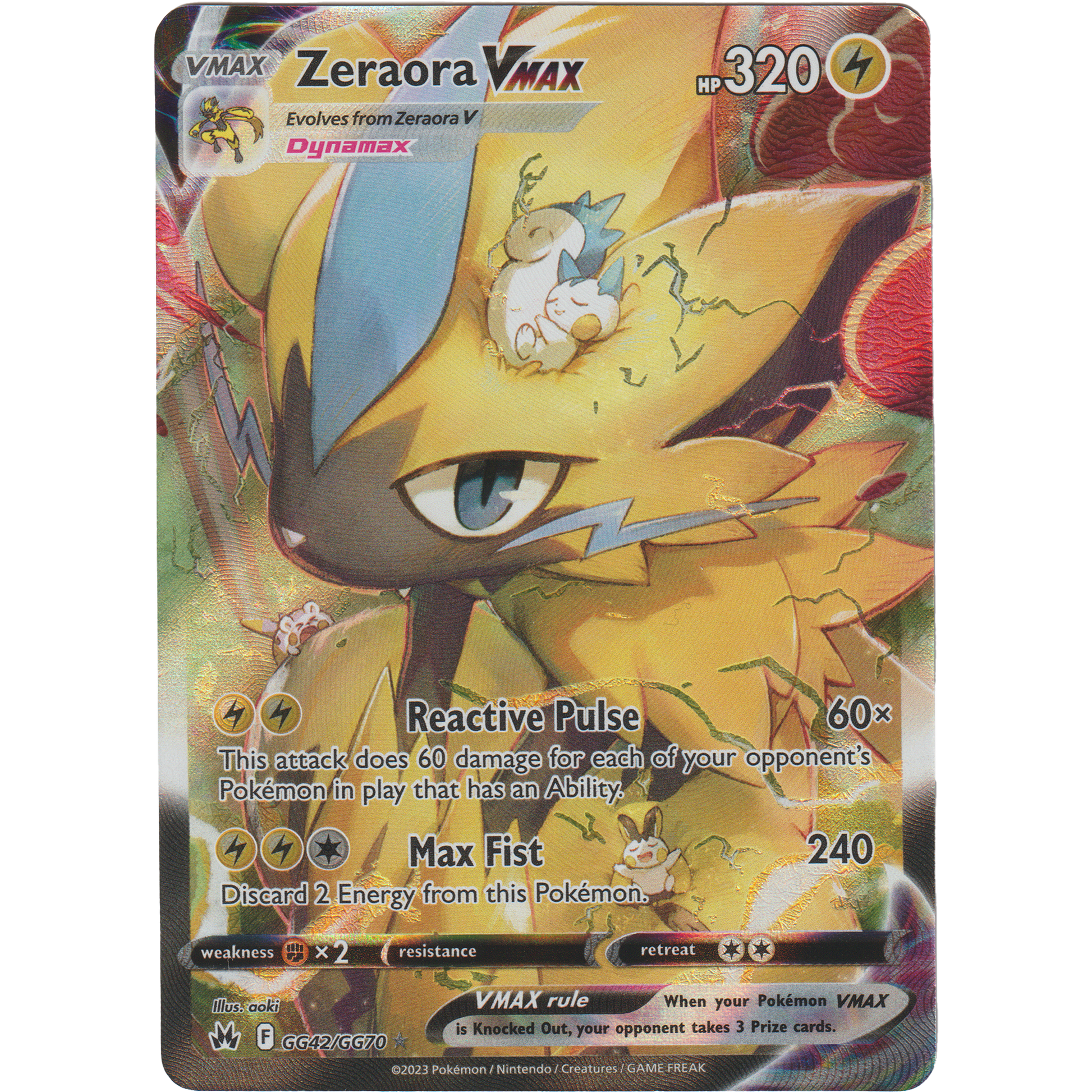 Zeraora VMAX GG42/GG70 – Kooky Collectibles