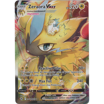 Zeraora VMAX GG42/GG70