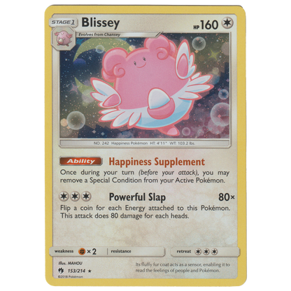 Blissey 153/214 (Cosmos Holofoil)