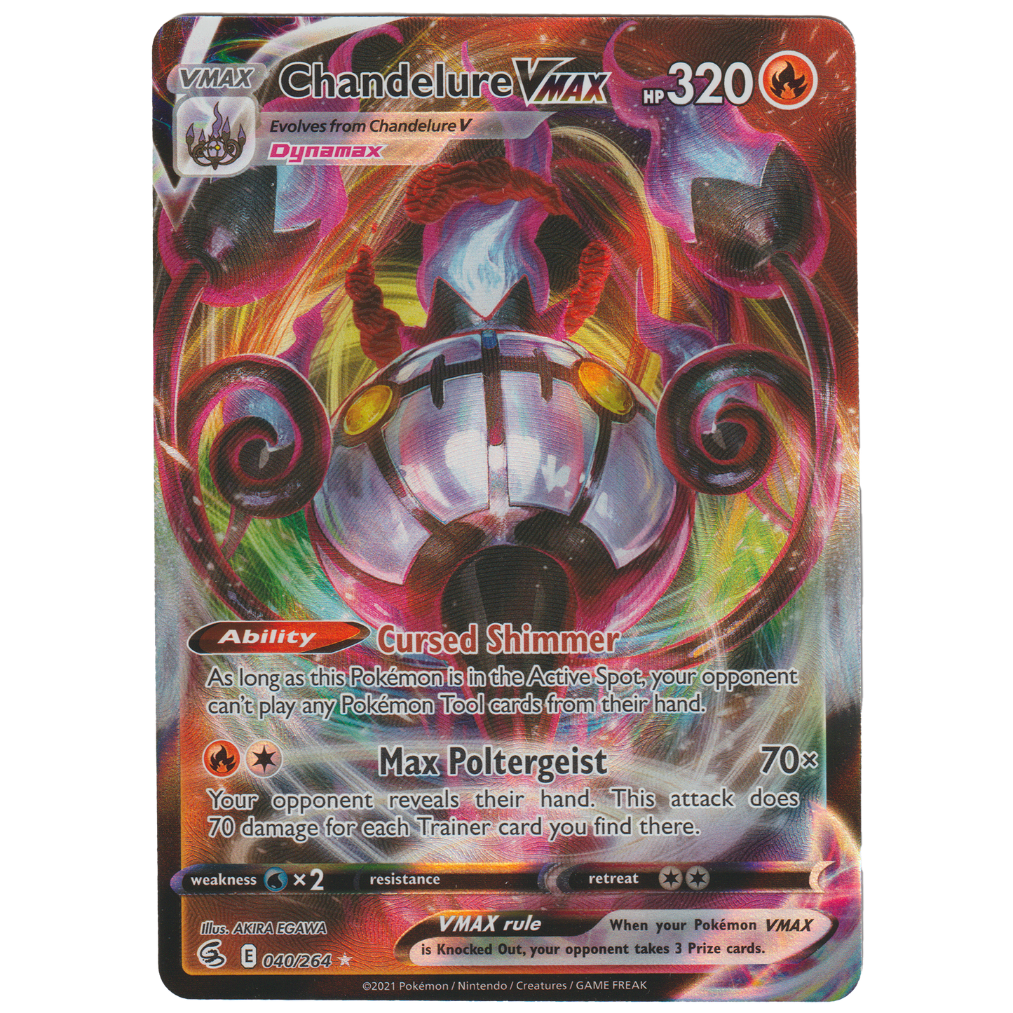 Chandelure VMAX 040/264