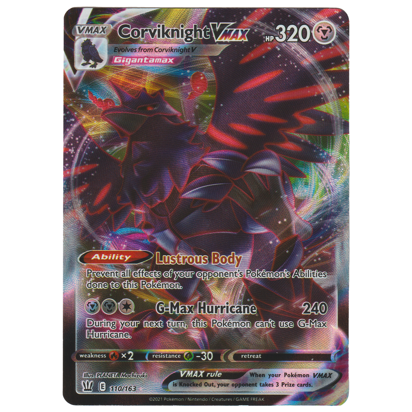 Corviknight VMAX 110/163