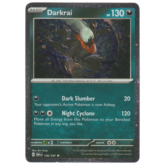Darkrai 136/197 (Cosmos Holo Triple Whammy tin exclusive)
