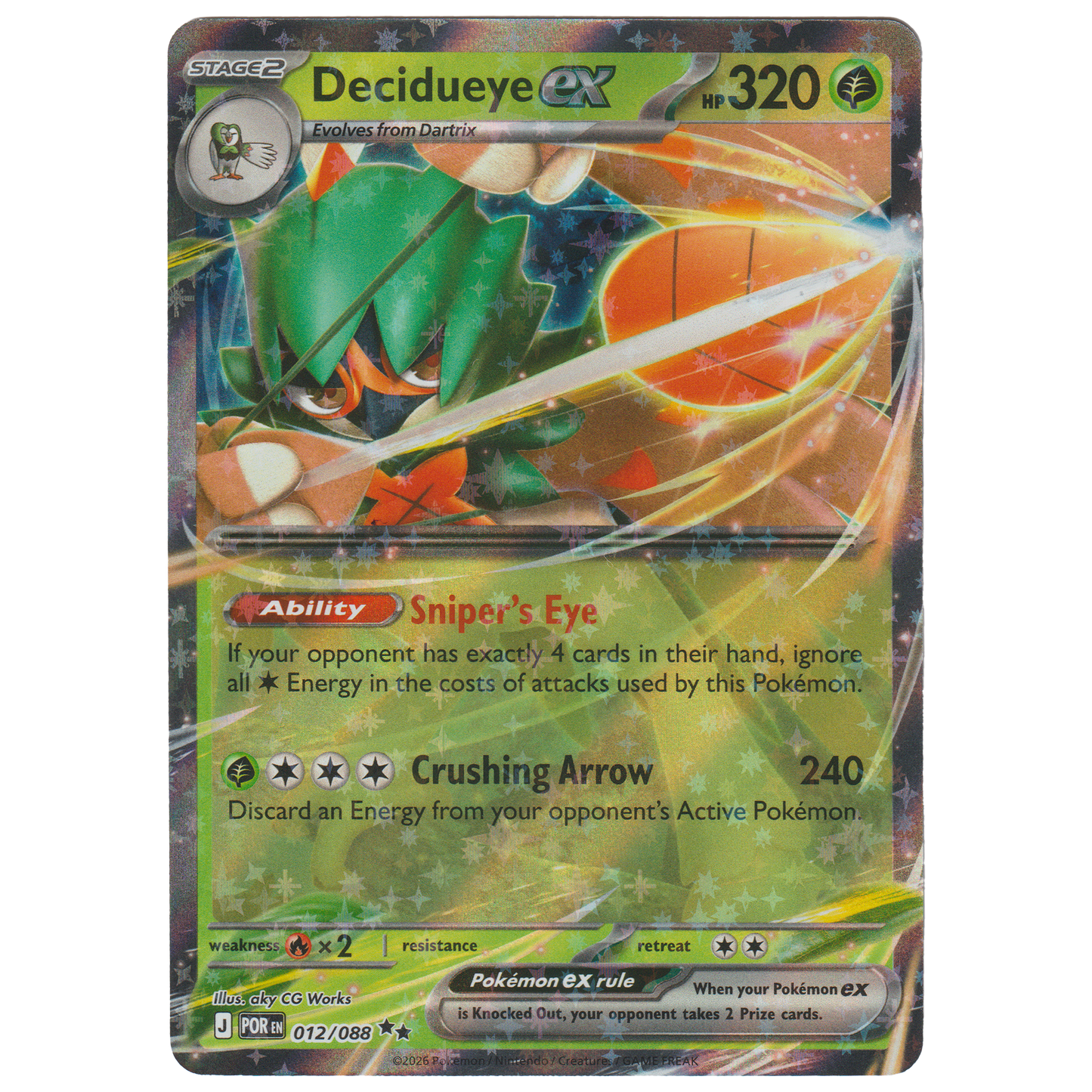 Decidueye ex 012/088