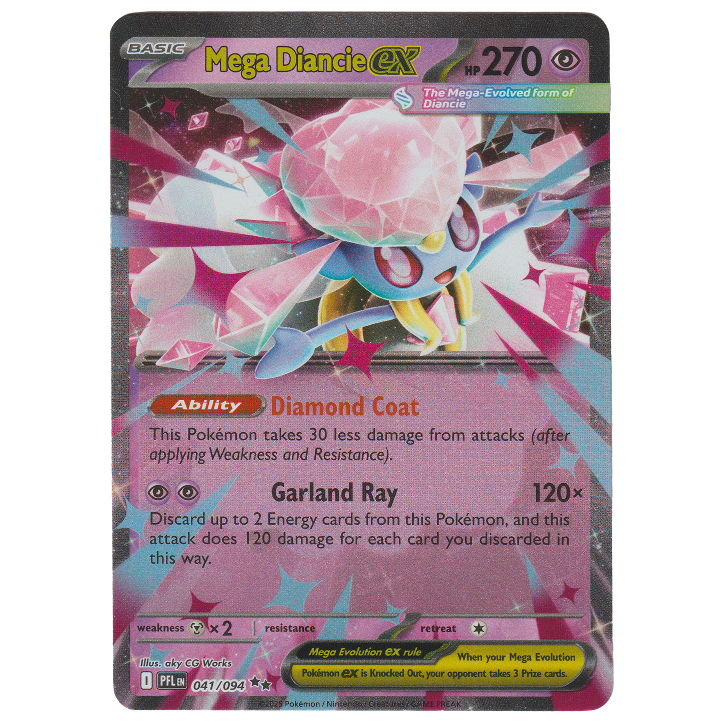 Mega Diancie ex 41/94