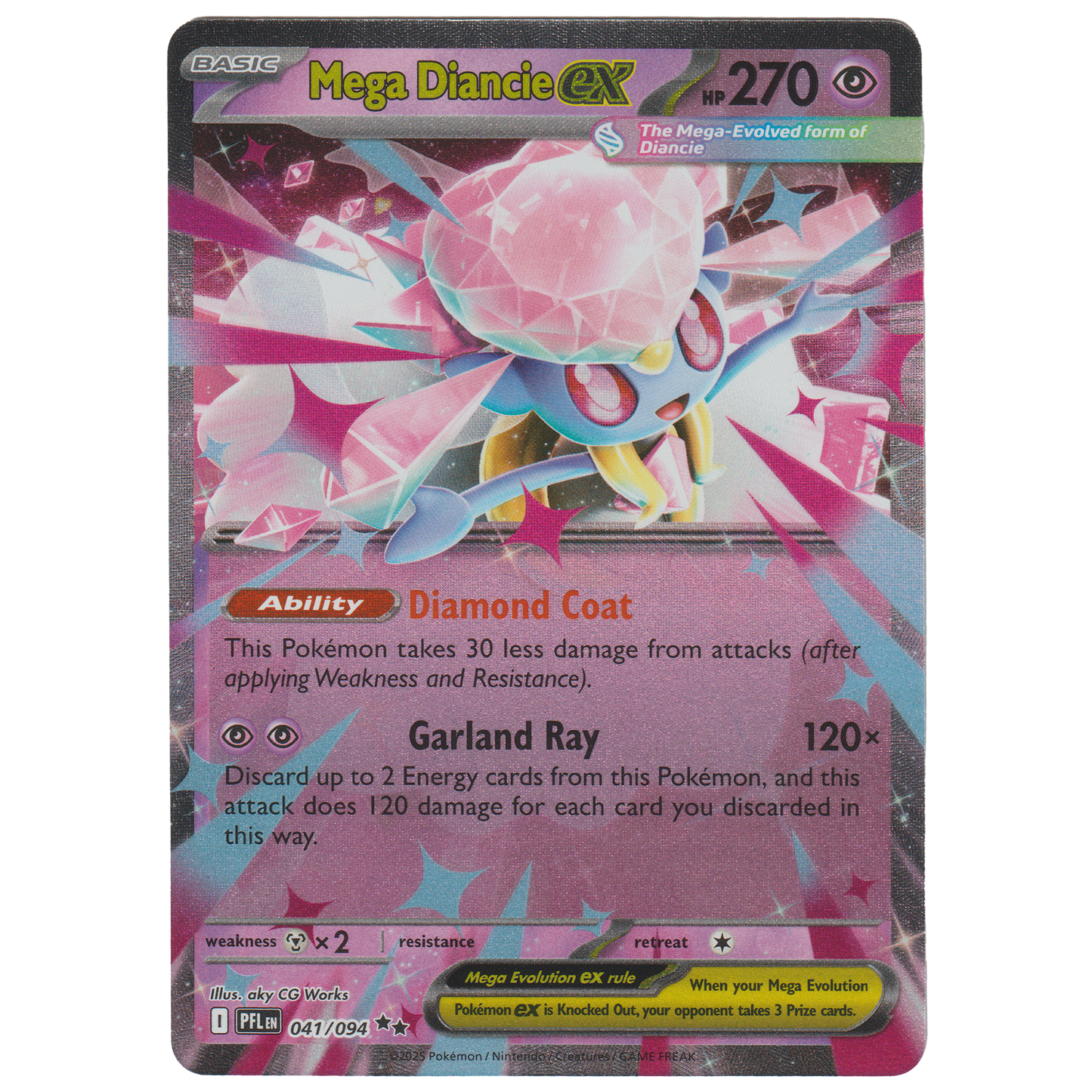 Mega Diancie ex 41/94