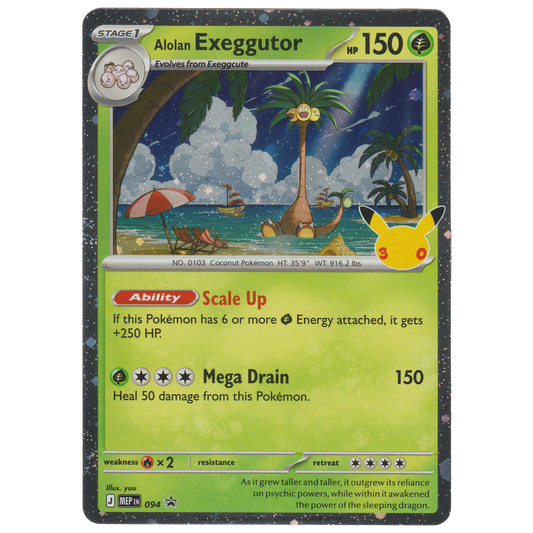 Alolan Exeggutor MEP094 (Cosmos Holofoil)