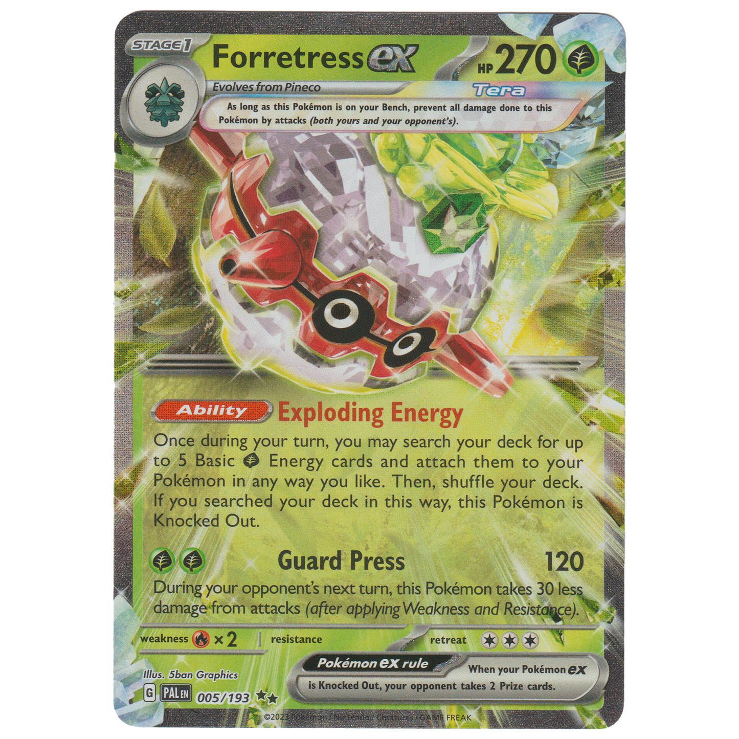 Forretress ex 005/193