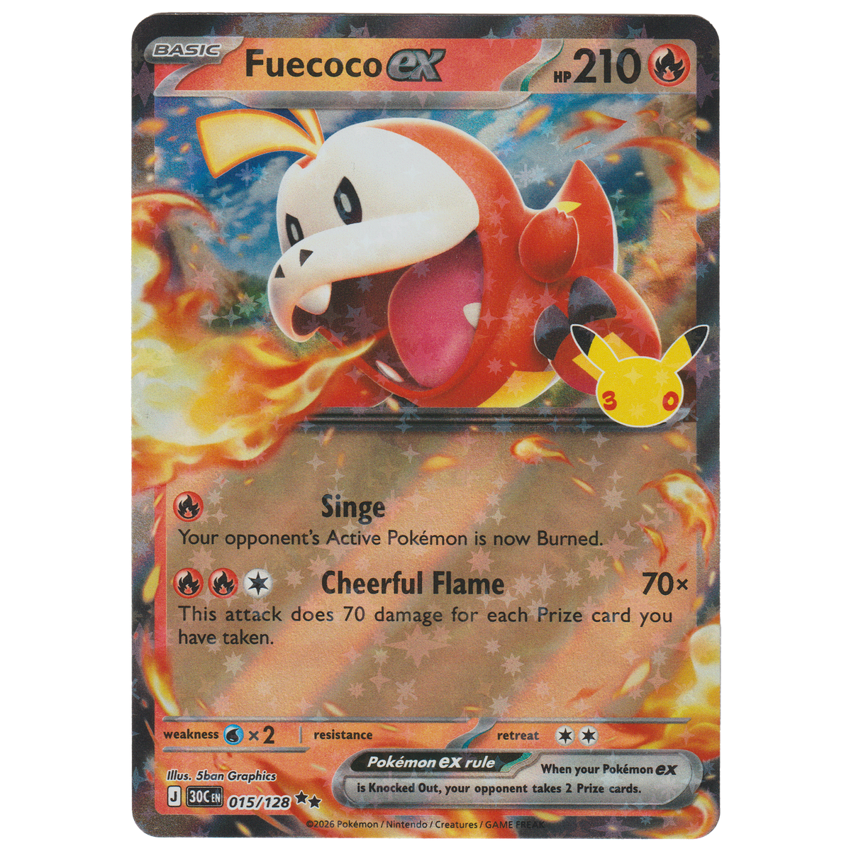 Fuecoco ex 015/128