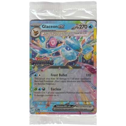 Glaceon ex 026/131 (Stamp - Found in Prismatic Evolutions Surprise Box)