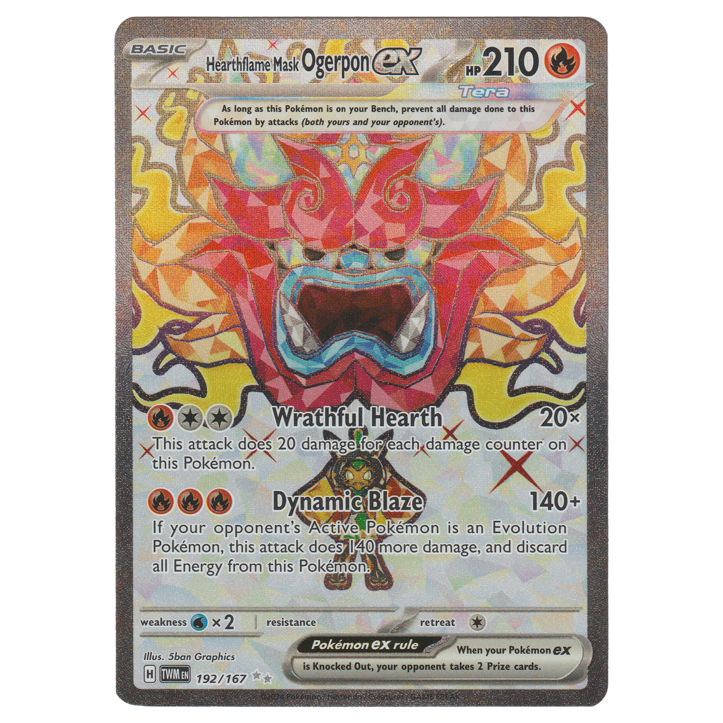 Hearthflame Mask Ogerpon ex 192/167