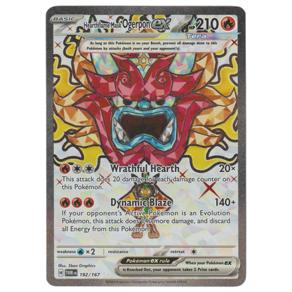 Hearthflame Mask Ogerpon ex 192/167