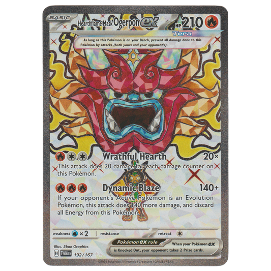 Hearthflame Mask Ogerpon ex 192/167