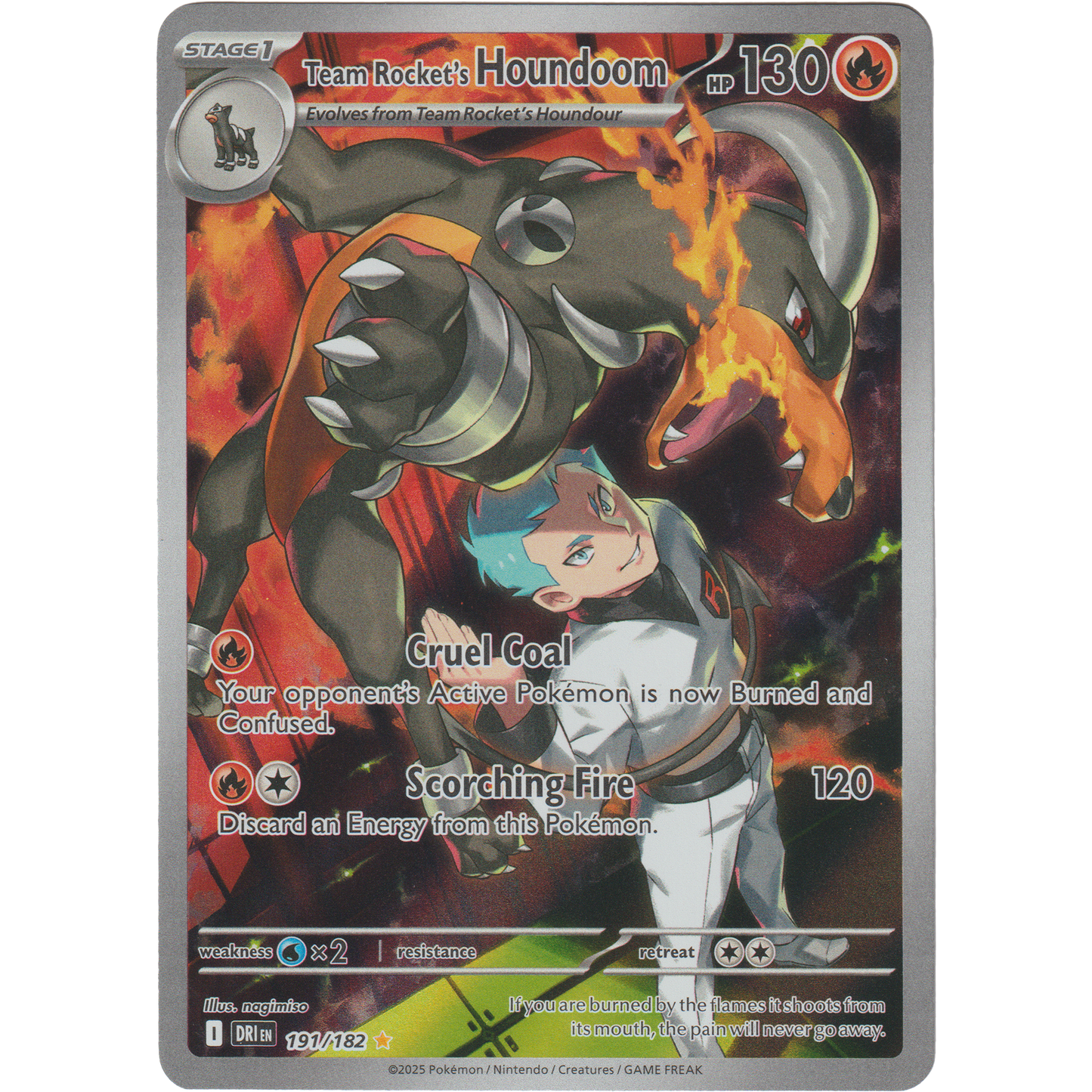 Team Rocket's Houndoom 191/182