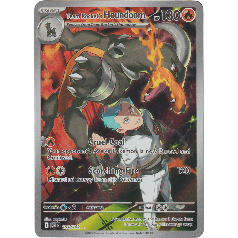 Team Rocket's Houndoom 191/182