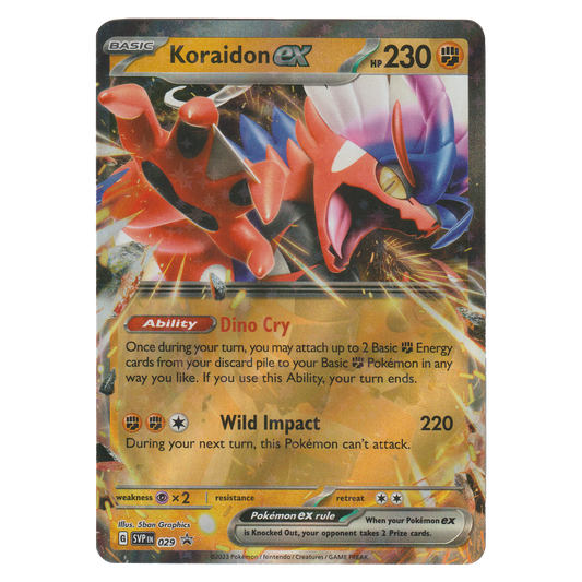 Koraidon ex SVP029