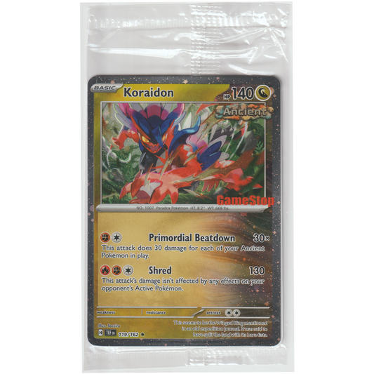 Koraidon 119/162 (Gamestop Stamp)