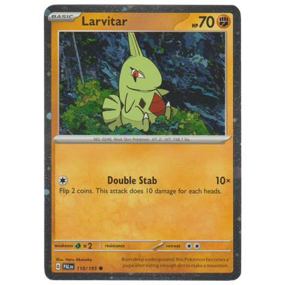 Larvitar 110/193 (Cosmos Holo Triple Whammy Tins exclusive)