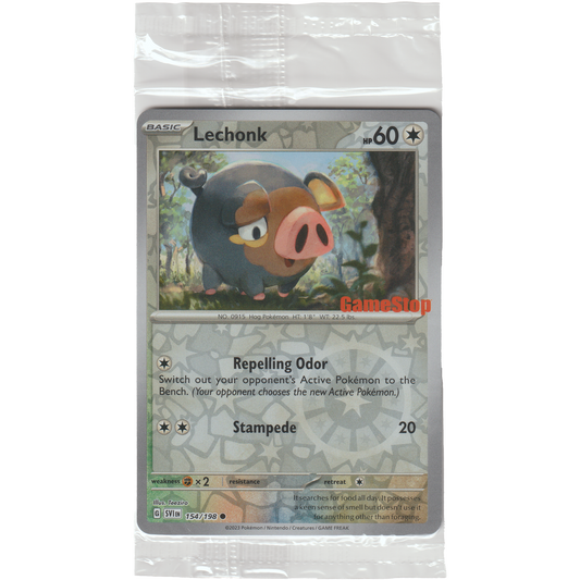 Lechonk 154/198 (Gamestop Stamp)