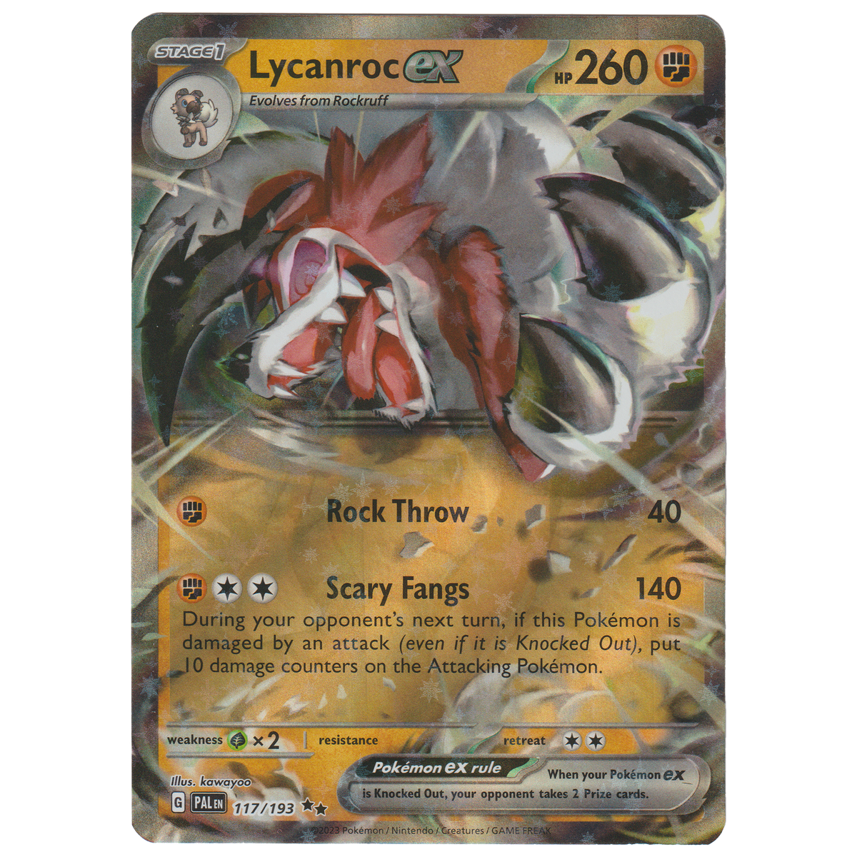 Lycanroc ex 117/193