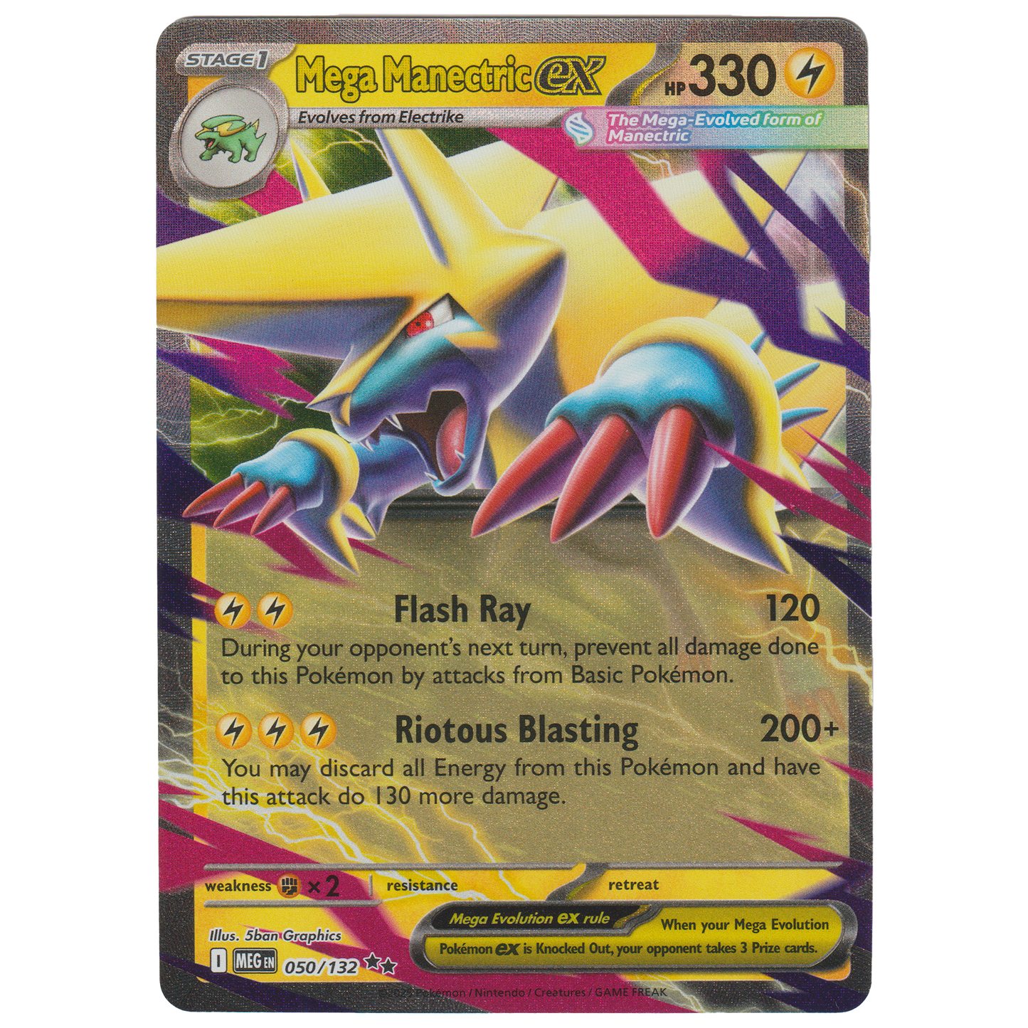 Mega Manectric ex 50/132
