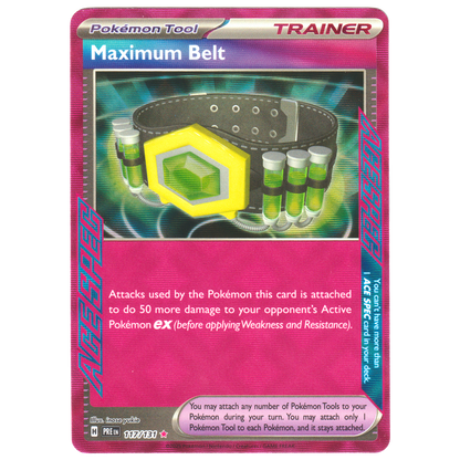 Maximum Belt 117/131