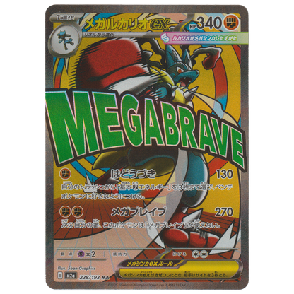 Mega Lucario ex 228/193